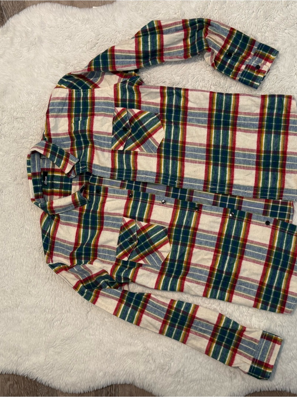 The Kooples Plaid Button-Up Shirt - Multicolor